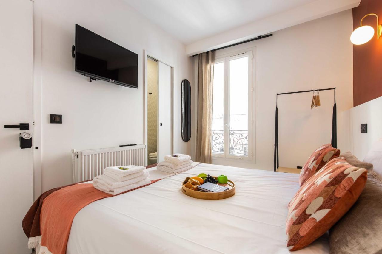 Cosy Bedroom - Tour Eiffel Champs De Mars 5A Paris Exterior foto