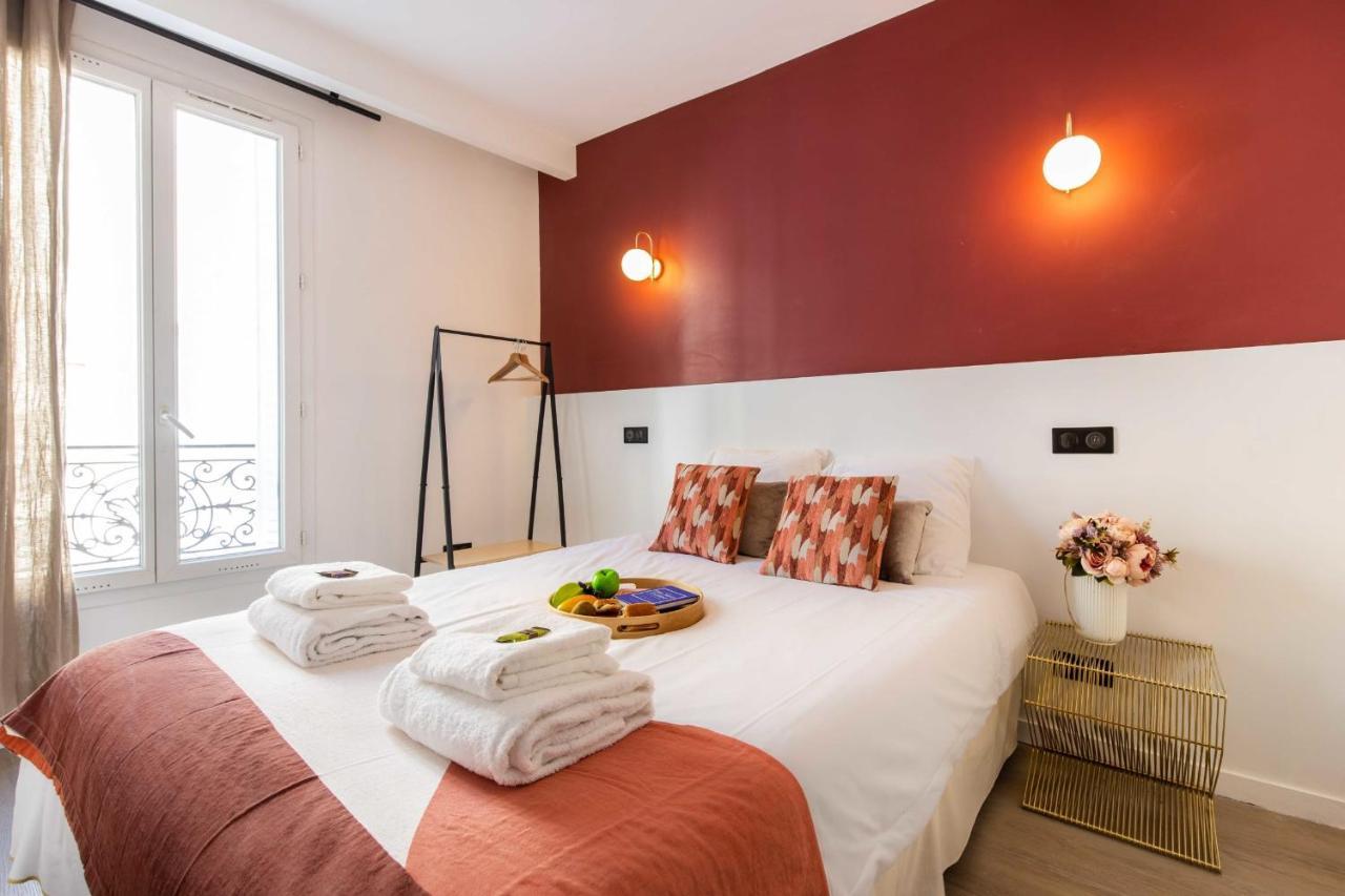 Cosy Bedroom - Tour Eiffel Champs De Mars 5A Paris Exterior foto